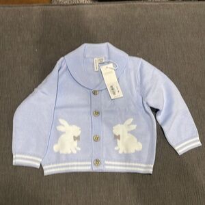 Janie and jack Bunny cardigan